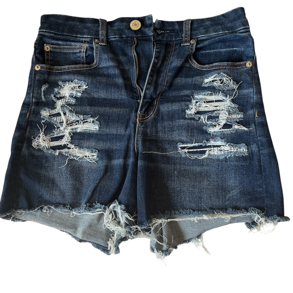 American Eagle Distressed Denim Shorts